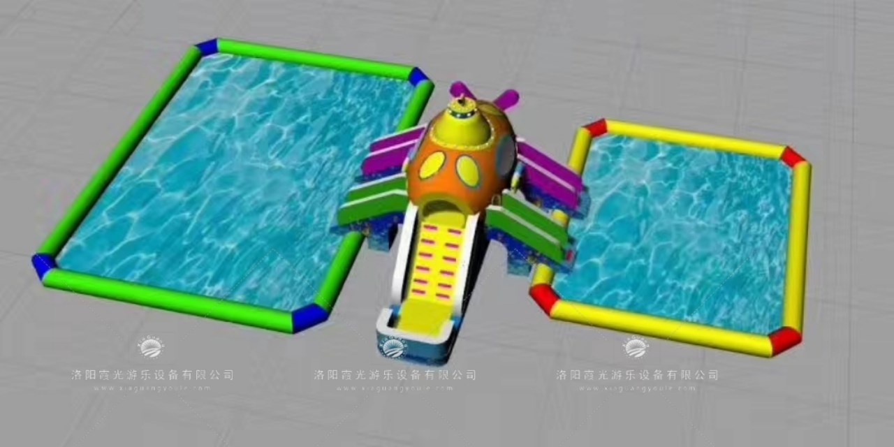 越秀深海潜艇儿童乐园充气游泳池